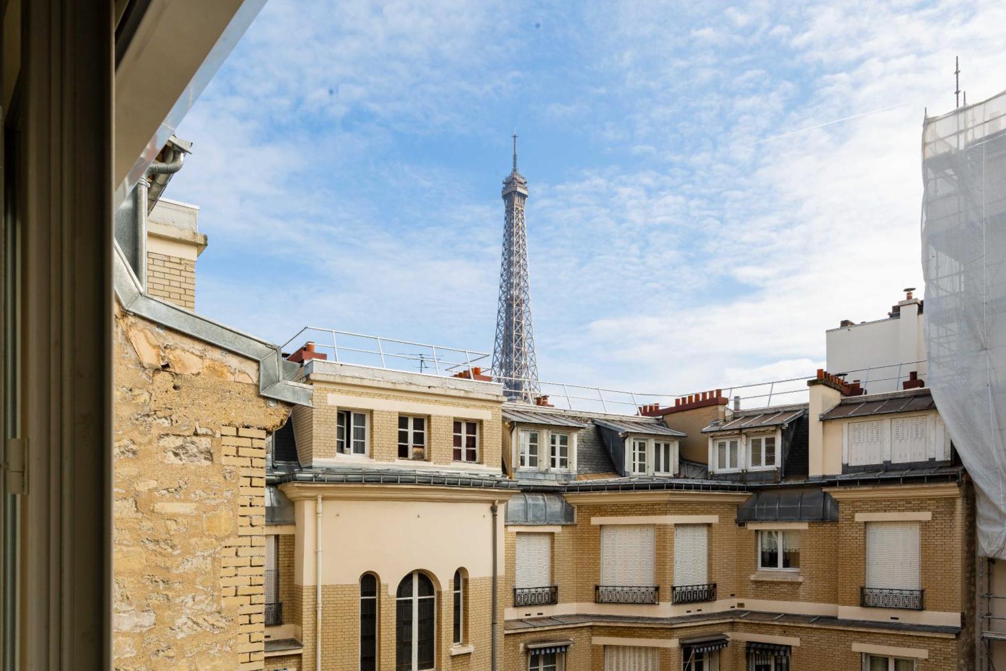 Cozy Apartment-1Br-4P- Trocadero - Eiffel Tower باريس المظهر الخارجي الصورة